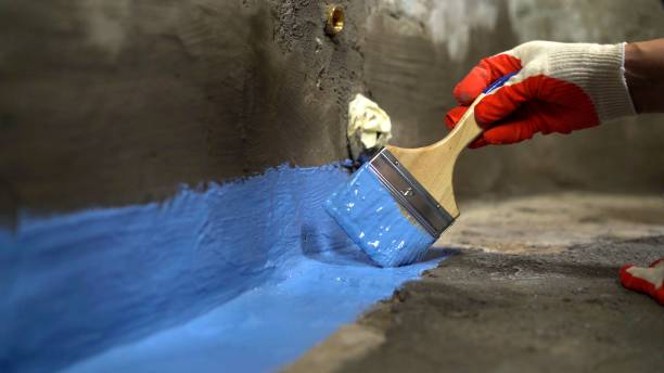 Crawl space vapor barrier installation in Whitewater, WI